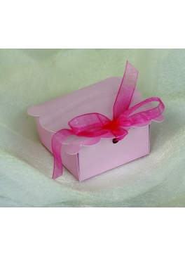 Geschenkbox in Rosa