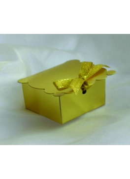 Geschenkbox in Gold