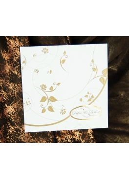 Einladungskarte mit Blume 3252 Einladungskarte mit Blume 3252
